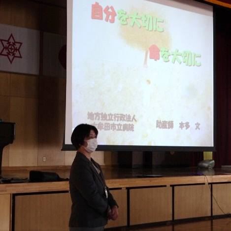 いのちのお話の様子１